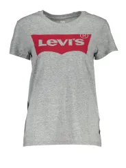 Levi's Damen Kurzarm-T-Shirt Grau | online kaufen