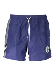 Karl Lagerfeld Beachwear Herren Medium Sea Boxer Blau