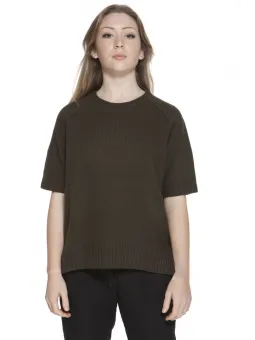 GANT Damen Kurzarm-Pullover Grün mieten | Flex-Fashion