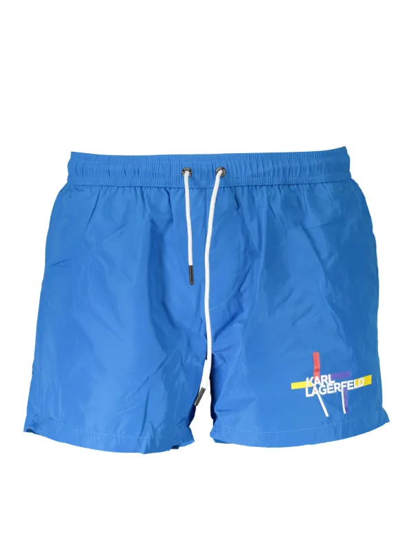 Karl Lagerfeld Beachwear Herren Tasche Hellblau
