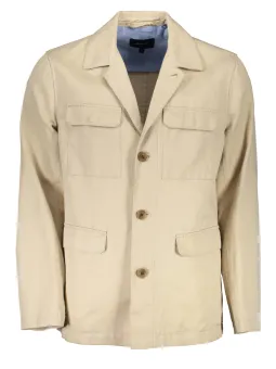 GANT Herren Sportjacke Beige mieten - Flex-Fashion Verleih