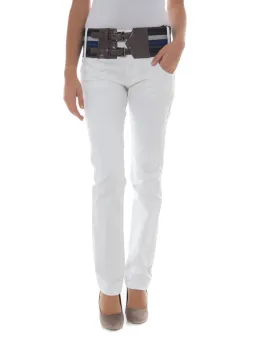 PHARD Damen 5-Pocket-Hose Weiß mieten | Flex-Fashion Verleih