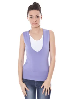 Violette Damenweste XL/L mieten | Flex-Fashion Verleih-Shop