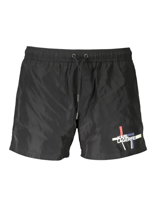 Karl Lagerfeld Beachwear Herren Tasche Schwarz