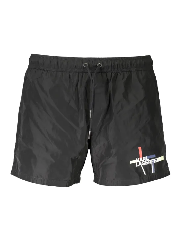 Karl Lagerfeld Beachwear Herren Tasche Schwarz