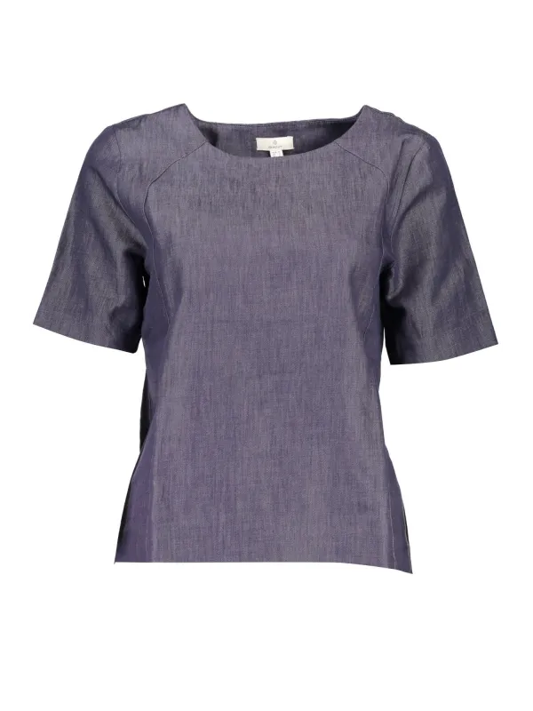 GANT Damen KURZARM-T-SHIRT Blau | online kaufen