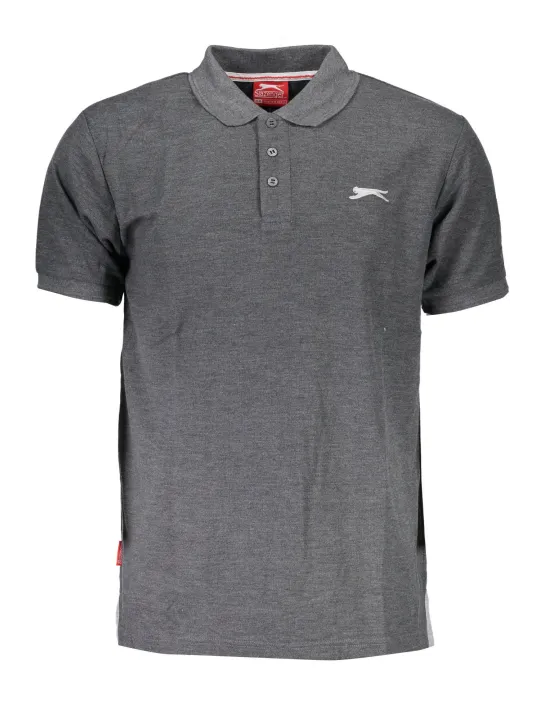 SLAZENGER Herren KURZARM-POLOSHIRT Grau | online kaufen