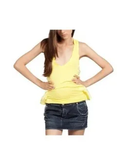 ZUELEMENTS Damen T-Shirt Gelb L mieten - Flex-Fashion Verleih