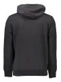 Napapijri Herren Langarm-Kapuzen-Sweatshirt Schwarz