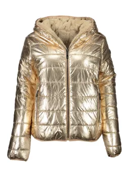 Mieten Sie die stilvolle U.S. POLO Damenjacke in Gold