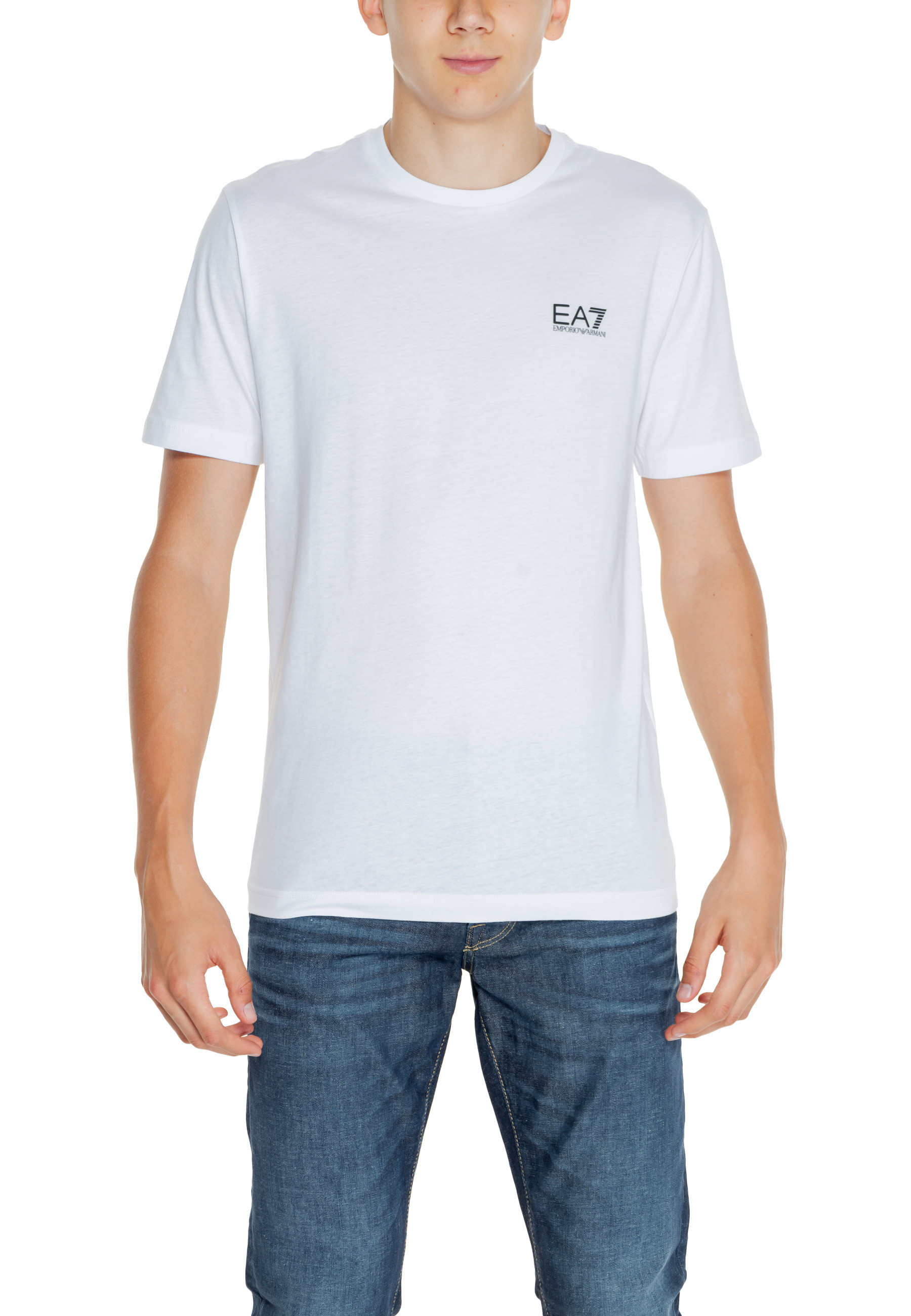 Ea7 Herren T-Shirt Weiß 475444