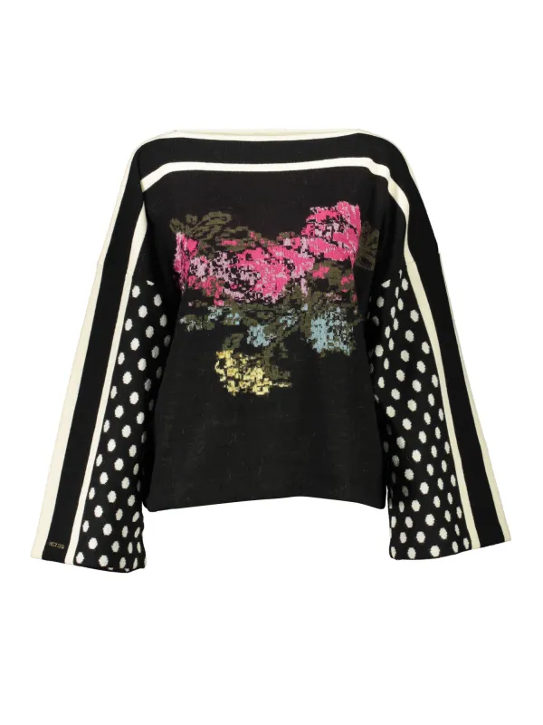 BLUGIRL Damen Langarm-Pullover Schwarz | online kaufen