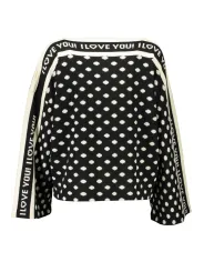 BLUGIRL Damen Langarm-Pullover Schwarz | online kaufen