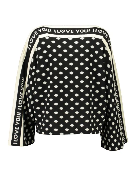 BLUGIRL Damen Langarm-Pullover Schwarz | online kaufen