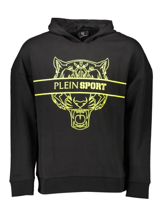 Plein Sport Herren Kapuzen-Sweatshirt Schwarz