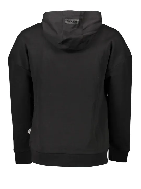 Plein Sport Herren Kapuzen-Sweatshirt Schwarz