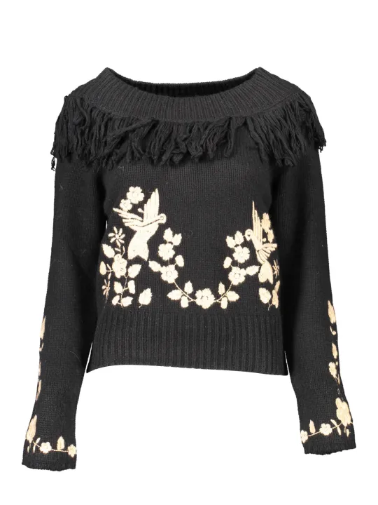 BLUGIRL Damen Pullover Schwarz | online kaufen