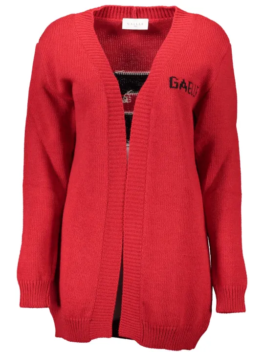 Gaelle Paris Damen Langarm-Strickjacke Rot | online kaufen