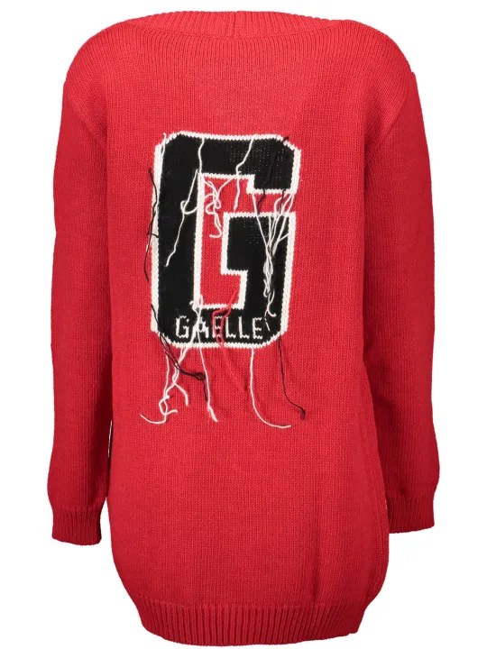 Gaelle Paris Damen Langarm-Strickjacke Rot | online kaufen