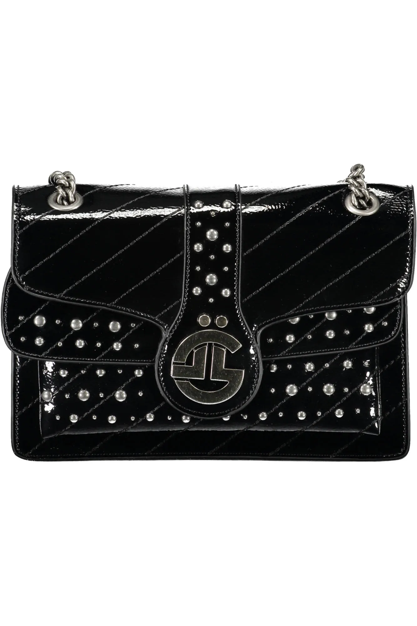 Damen Umhängetasche Schwarz GBDA2842_NERO_NERO