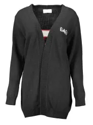 Gaelle Paris Damen Langarm-Strickjacke Schwarz