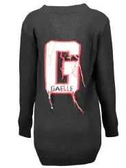 Gaelle Paris Damen Langarm-Strickjacke Schwarz