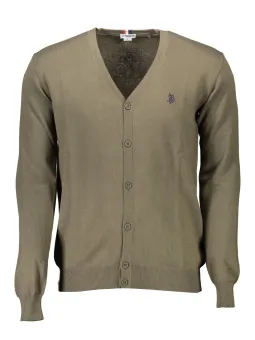 U.S. POLO Herren Cardigan Grün 2XL mieten | Flex-Fashion