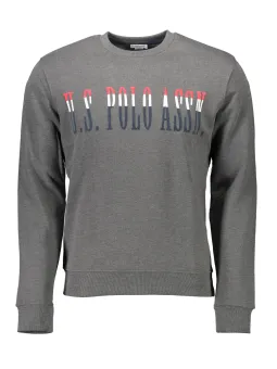 U.S. POLO Herren Sweatshirt Grau mieten - Flex-Fashion Verleih