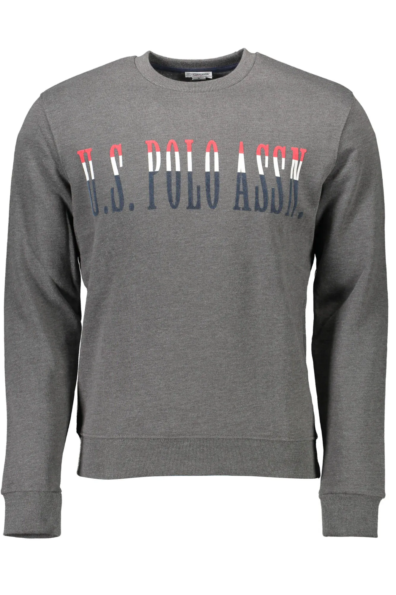 Herren Langarm-Sweatshirt Grau 60705-53223_GRIGIO_189