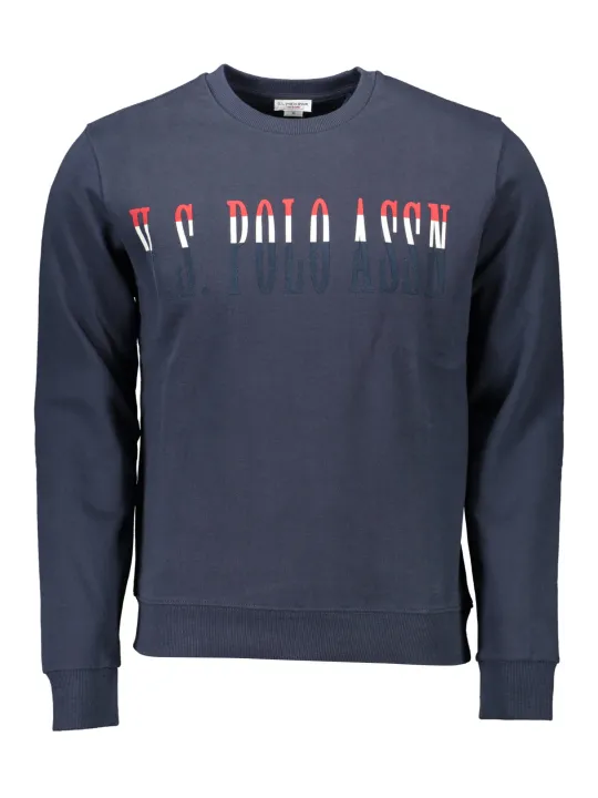 U.S. POLO Herren Langarm-Sweatshirt Blau | online kaufen