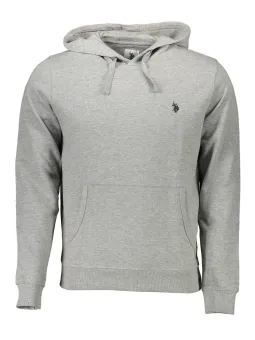 U.S. POLO Herren Sweatshirt Grau mieten | Flex-Fashion