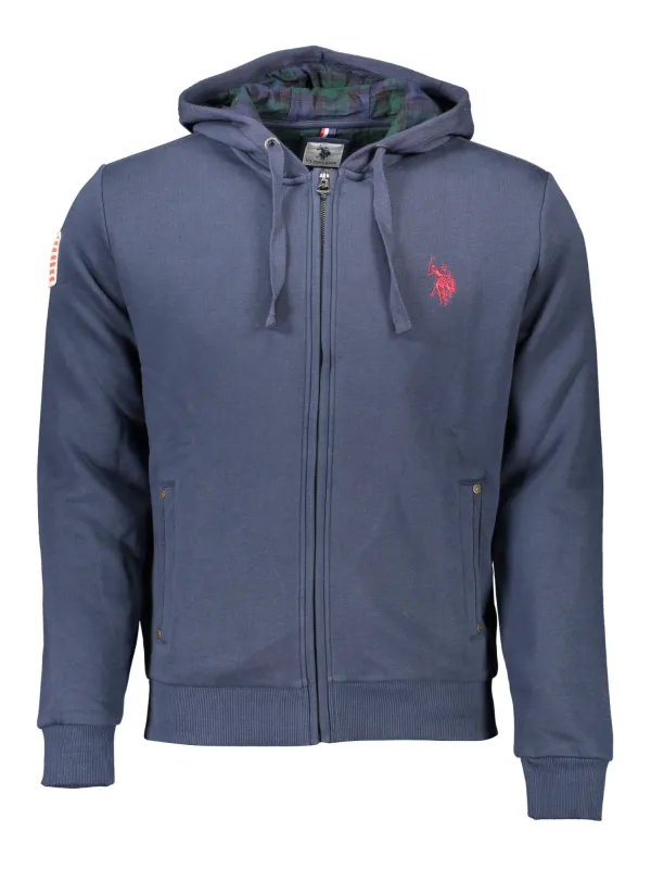 U.S. POLO Herren Langarm-Sweatshirt Blau | online kaufen