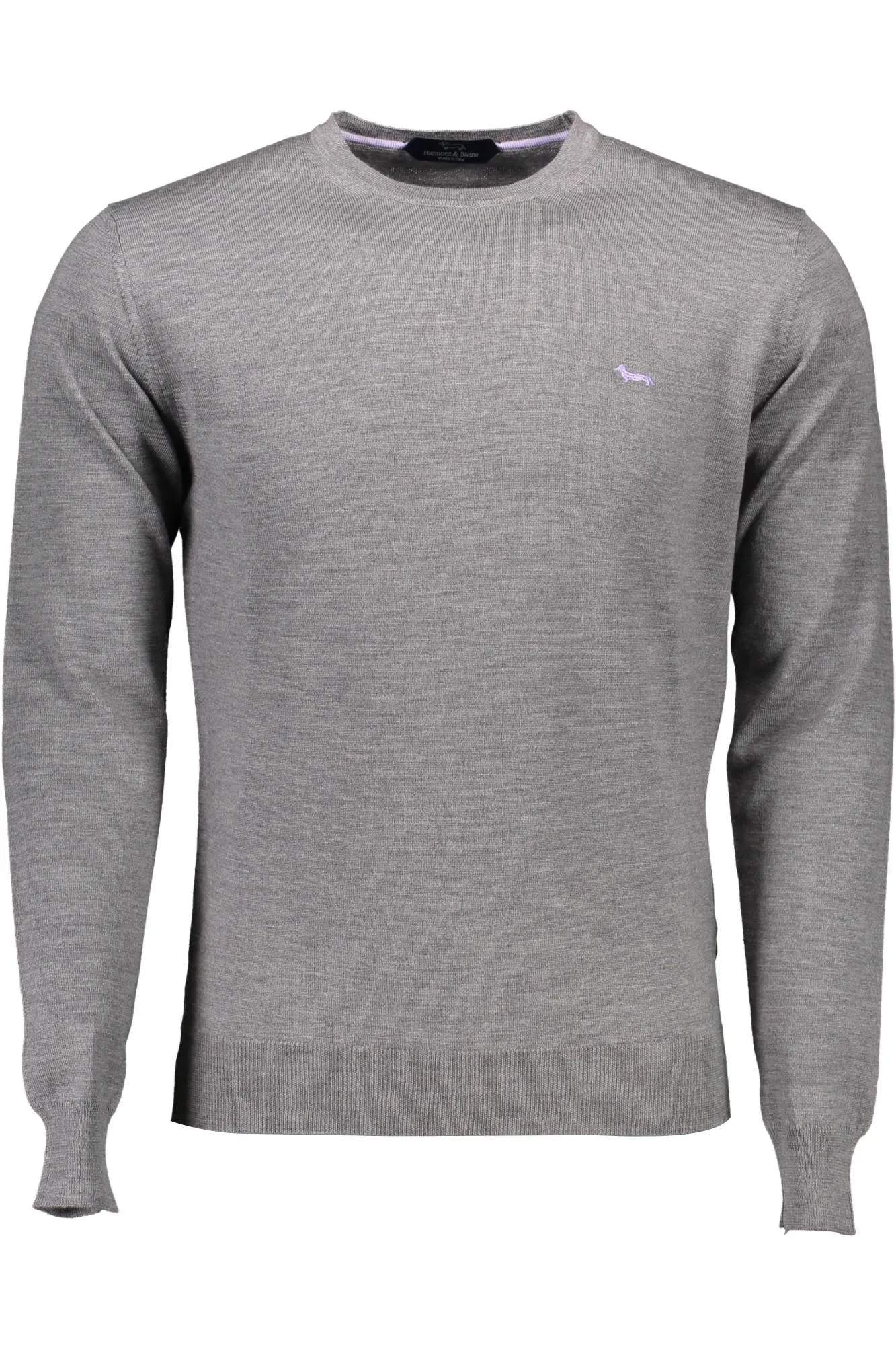 Herren Langarmpullover Grau HRG001030478_GRIGIO_903