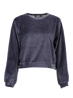 Miete Desigual Damen Langarmshirt Blau - Flex-Fashion Verleih