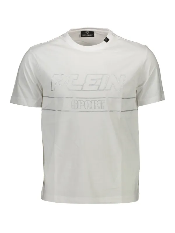 Plein Sport Herren Kurzarm-T-Shirt Weiß | online kaufen