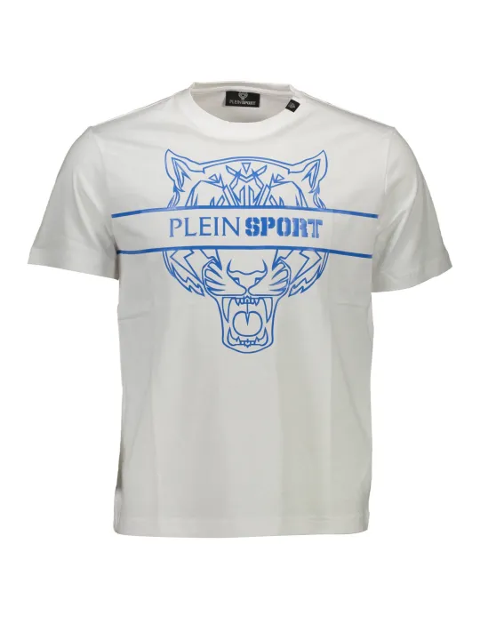 Plein Sport Herren Kurzarm-T-Shirt Weiß | online kaufen