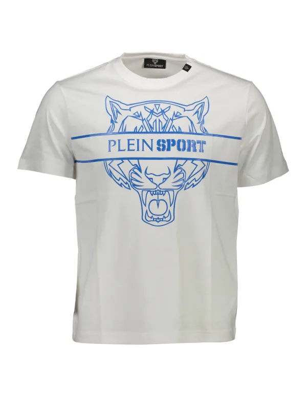 Plein Sport Herren Kurzarm-T-Shirt Weiß | online kaufen