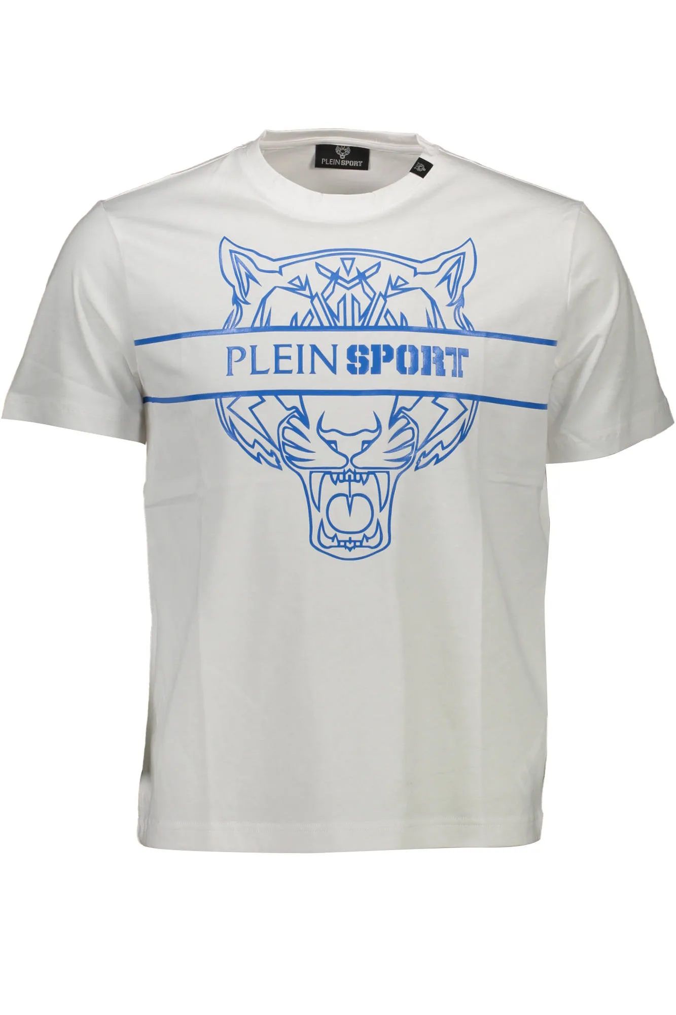 Herren Kurzarm-T-Shirt Weiß TIPS112_BIANCO_01-WHITE