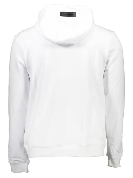 Plein Sport Herren Langarm-Sweatshirt Weiß | online kaufen