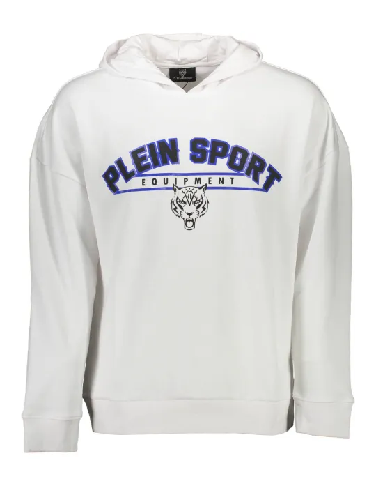 Plein Sport Herren Langarm-Sweatshirt Weiß | online kaufen