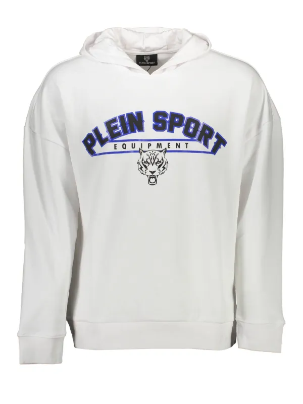 Plein Sport Herren Langarm-Sweatshirt Weiß | online kaufen