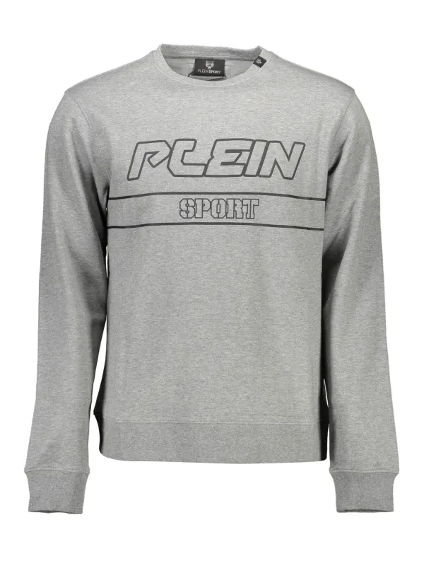 Plein Sport Herren Langarm-Sweatshirt Grau | online kaufen