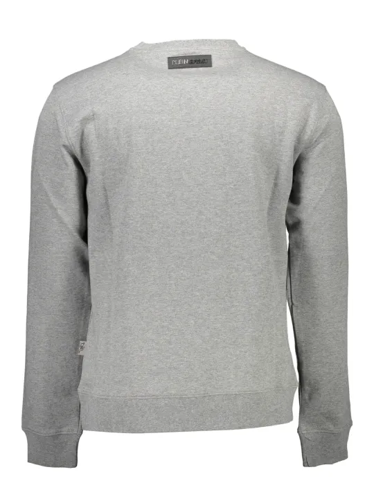 Plein Sport Herren Langarm-Sweatshirt Grau | online kaufen