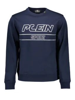 Plein Sport Herren Langarm-Sweatshirt Blau | online kaufen