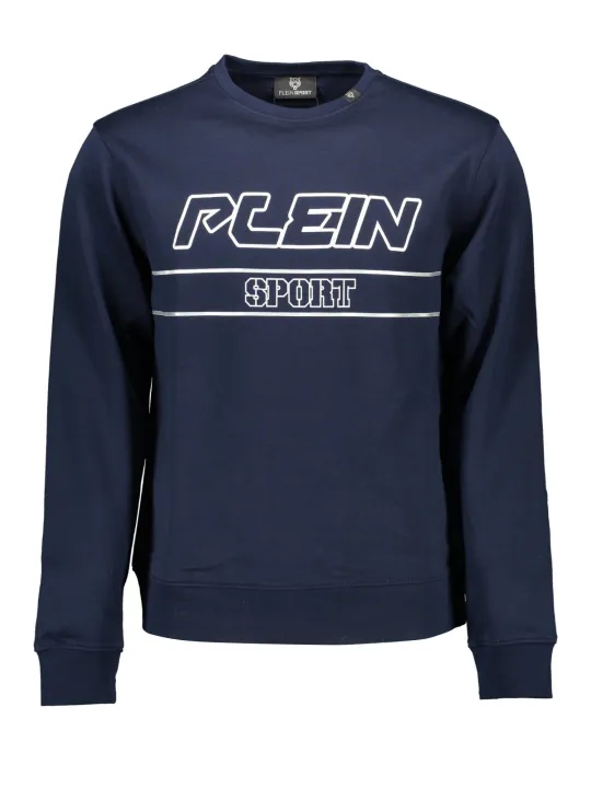 Plein Sport Herren Langarm-Sweatshirt Blau | online kaufen