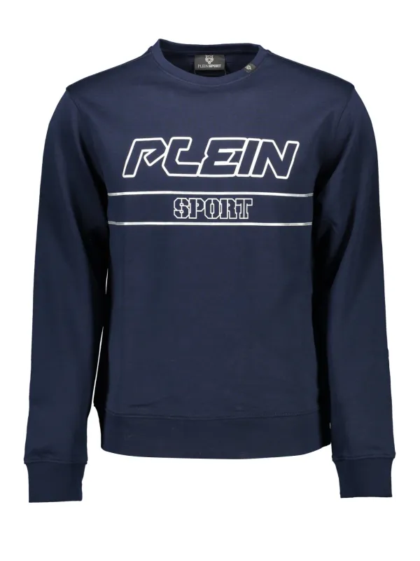 Plein Sport Herren Langarm-Sweatshirt Blau | online kaufen