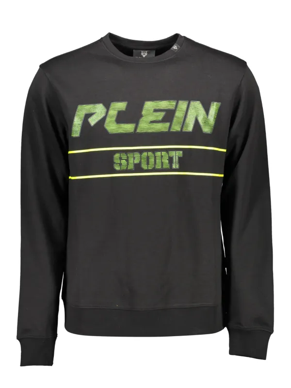 Plein Sport Herren Langarm-Sweatshirt Schwarz