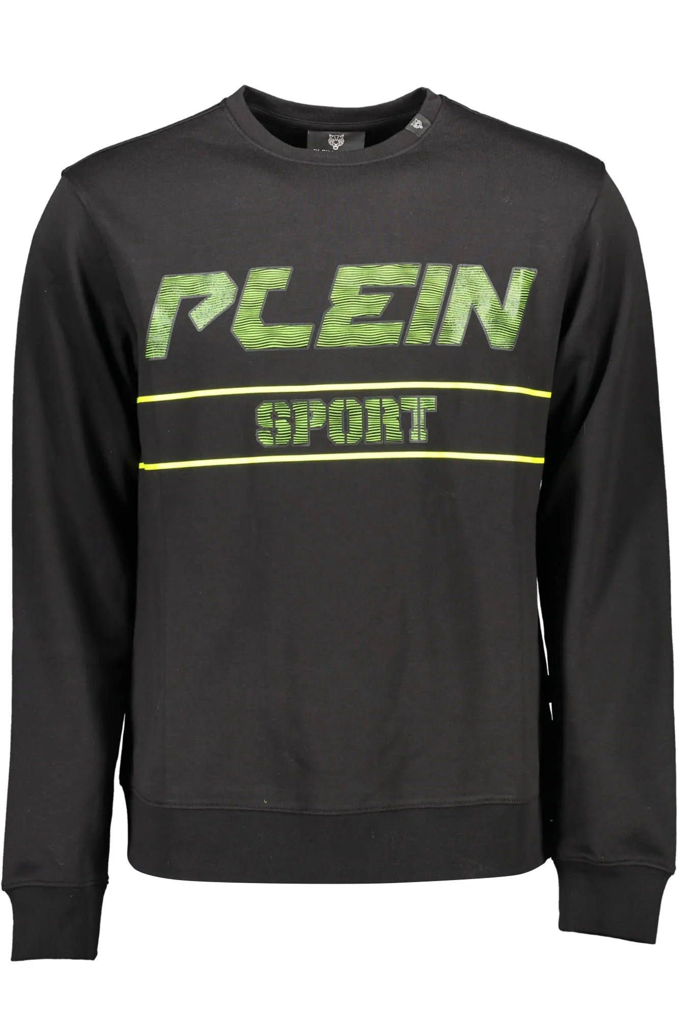 Herren Langarm-Sweatshirt Schwarz FIPS211_NERO_99-BLACK