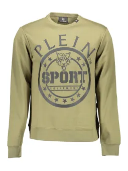 Plein Sport Herren Sweatshirt Grün mieten - Flex-Fashion