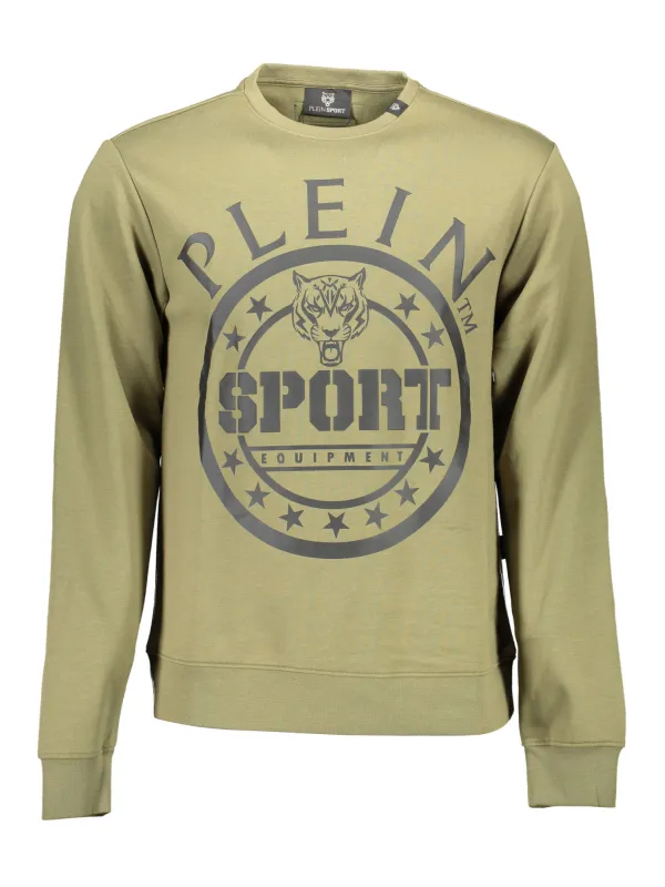 Plein Sport Herren Langarm-Sweatshirt Grün | online kaufen